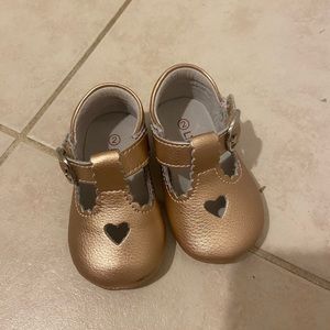 Rose Gold Baby Shoes